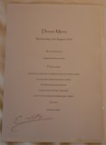 Menu of Gilpin Lodge, Bowness-on-Windermere, England